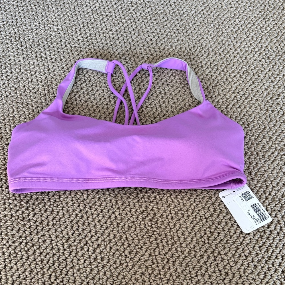 Lululemon Free to Be Bra in Lavender